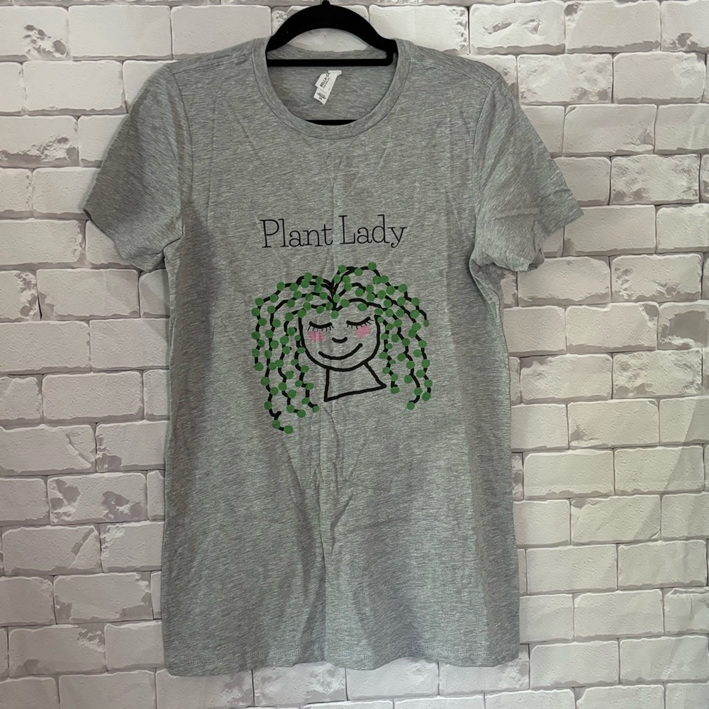 Plant Lady Heather Gray T-Shirt